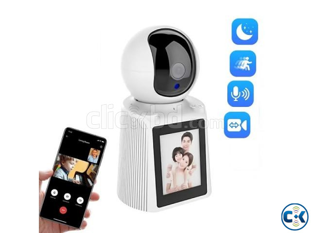 QP001 Video Calling V380 Wifi Camera With Display large image 0