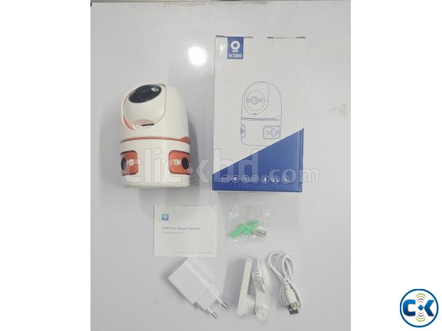 V380 Pro Triple Lans Wifi ip Camera 3MP large image 1