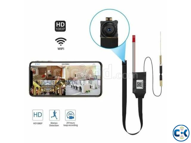 Mini Ribbon Wifi ip Camera 1080p HD Quality Video large image 0