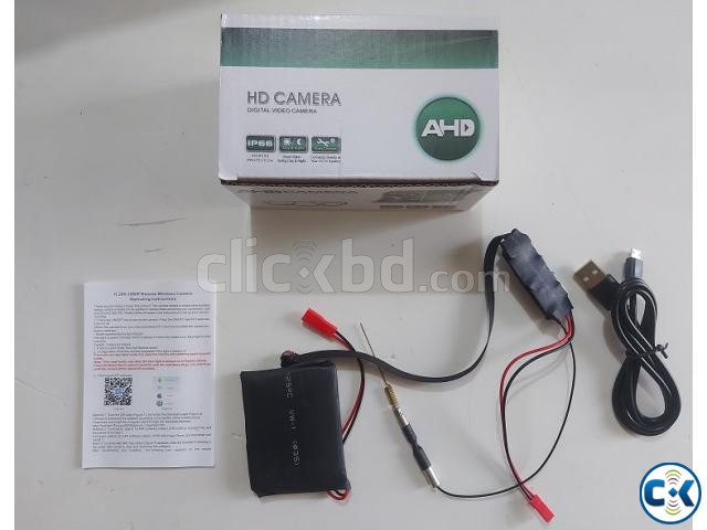 Mini Ribbon Wifi ip Camera 1080p HD Quality Video large image 4