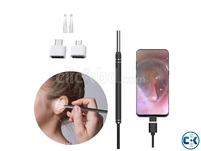 Ear Cleaning Tools Endoscope 2 in 1 Support Phone large image 0