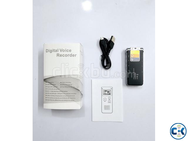 N28 Digital Voice Recorder 8GB LED Display MP3 large image 2