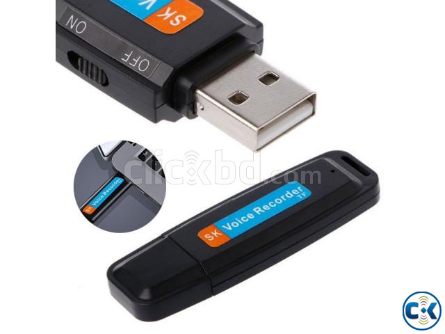 SK USB Mini Digital Hidden Voice Recorder large image 0