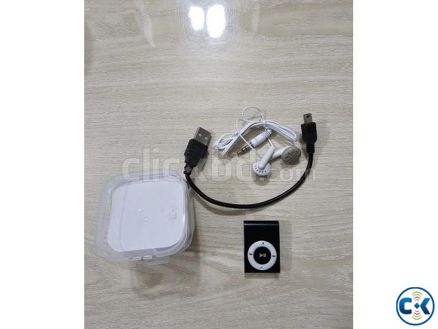 AR01 Mini Mp3 Music Player Black large image 1