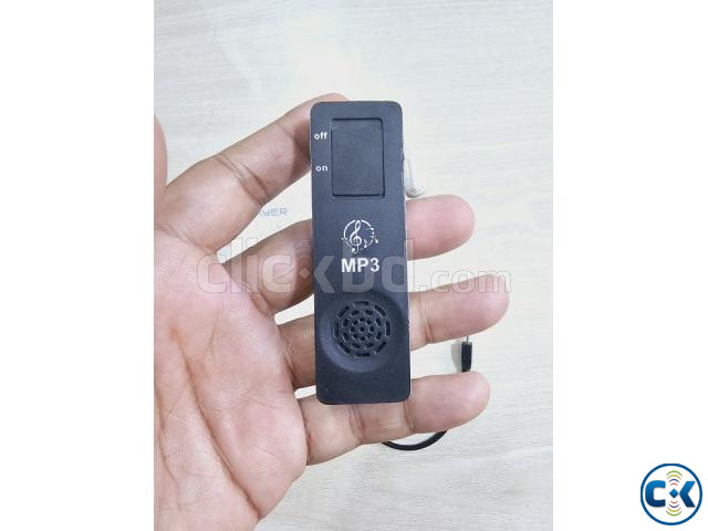 AR08 Mp3 Music Player With Loudspeaker Black large image 4