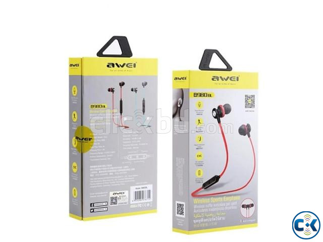 AWEI B980BL Wireless Sports Earphone large image 0