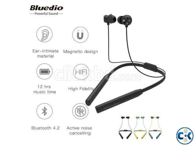 Bluedio TN2 Bluetooth Neck Band Headphone large image 3