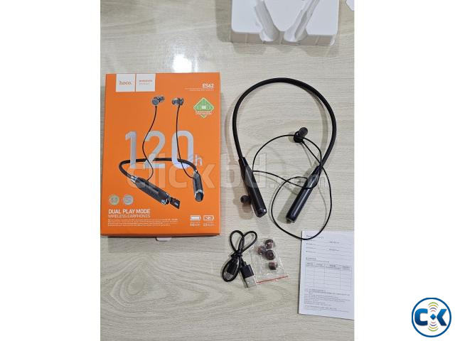 HOCO ES62 Magnetic Sports Earphones 120 Hours With TF Card large image 4
