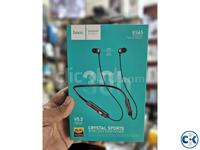 Hoco ES65 Crystal Sports Wireless Earphones Bluetooth V5.3 large image 2