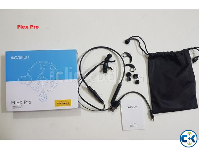 Wavefun Flex Pro Fast Charging Bluetooth Headphone large image 2