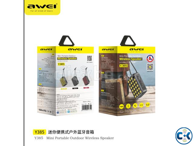 Awei Y385 Mini Portable Outdoor Wireless Speaker Memory Card large image 0