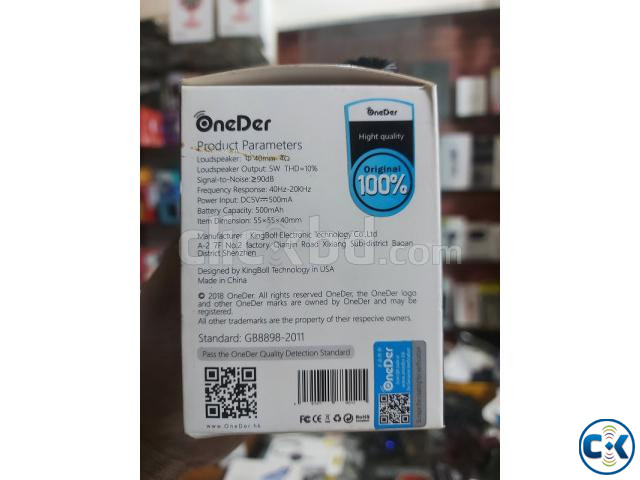 OneDer V16 Mini 5W Bluetooth Speaker large image 1