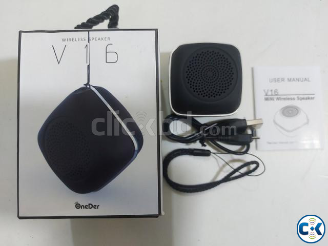 OneDer V16 Mini 5W Bluetooth Speaker large image 2