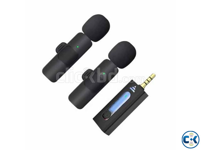 K35 Wireless Microphone Dual Mic large image 0