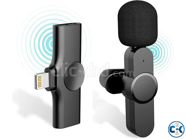 K8 Wireless Clip Microphone For Type-C Rechargeable large image 3