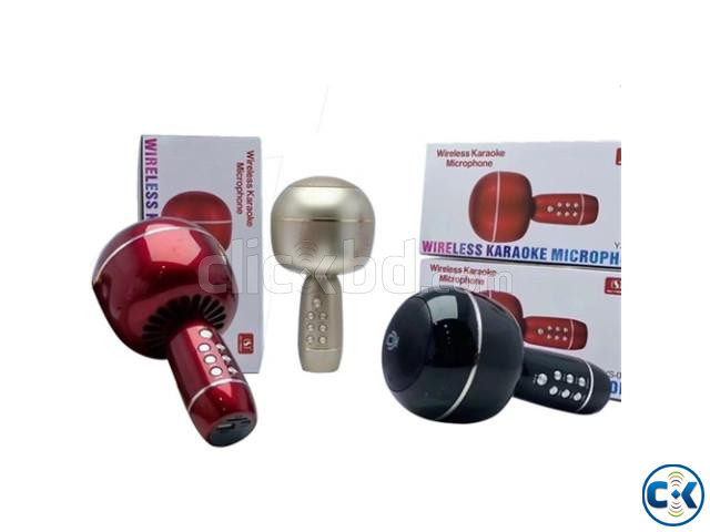 YS-09 Mushroom Shape Bluetooth Wireless karaoke Microphone large image 0