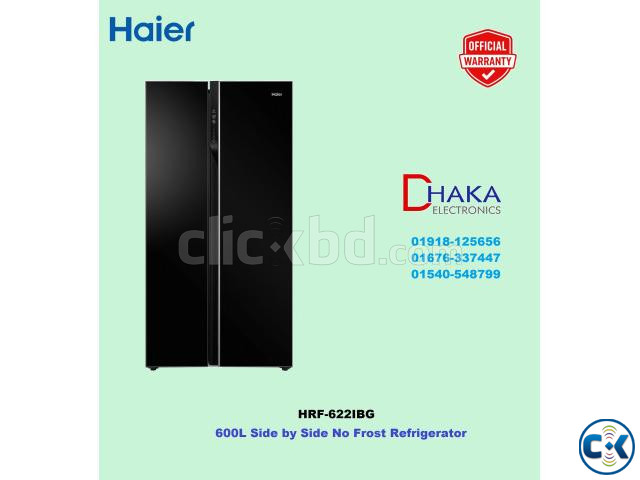 Haier 600L Side by Side No Frost Refrigerator Price BD large image 0
