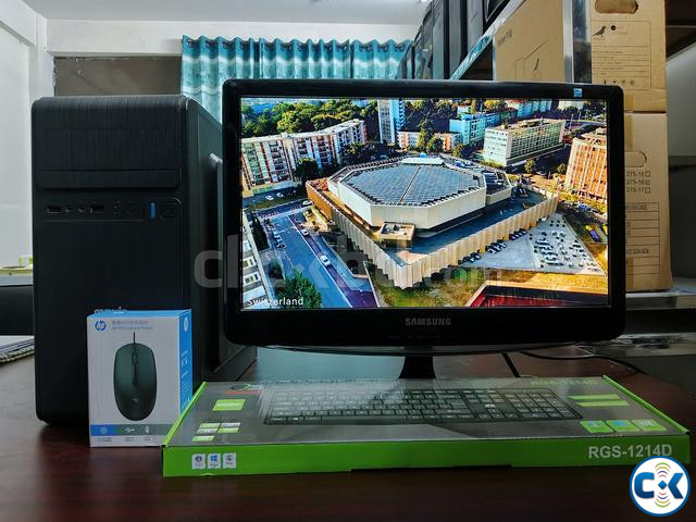 Dual Core Full Desktop Combo Samsung 19 HD Monitor  large image 1