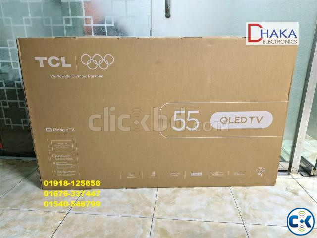 TCL 55P8K 55 inch QLED 4K Google TV Price BD Official large image 0