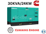 30 kVA Cummins Saintshine Brand New Diesel Generator