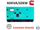 40 kVA Cummins Saintshine Brand New Diesel Generator