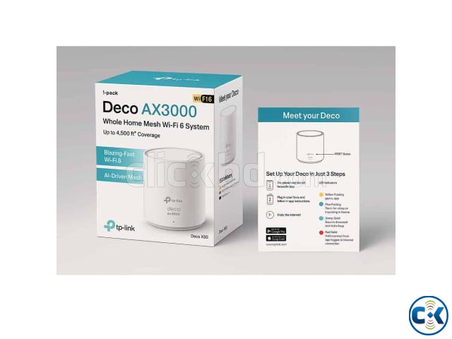 TP-Link Deco X50 1 Pack AX3000 large image 0