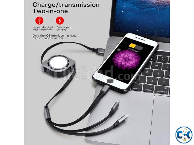 3 in 1 Roll On Charging Cable large image 2