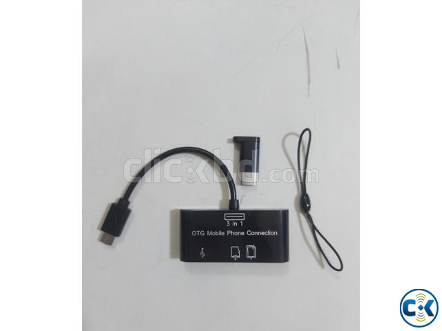 3 In 1 Mobile OTG Card Reader large image 3