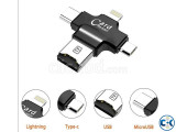 Small image 2 of 5 for 4 in 1 OTG Card Reader For All Mobile And Pc | ClickBD