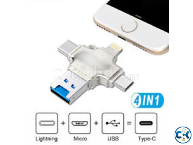 4 in 1 OTG Card Reader For Andrid Phone And PC large image 4