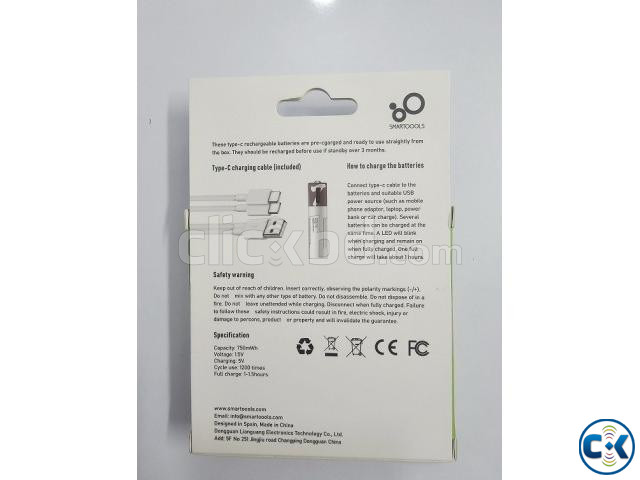 Smarttools AAA Rechargeable Batteries 4Pcs large image 2