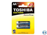 Toshiba AA Alkaline Battery 2PC - Original