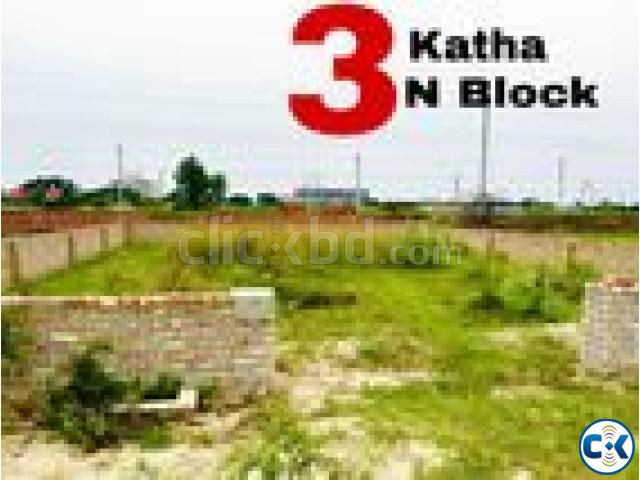 ৩ ৫ কাঠার এন পি ব্লকে প্লট বিক্রয় বসুন্ধরা আবাসিকে large image 0