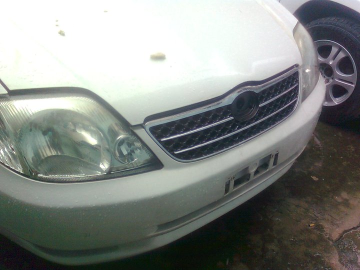 2002 COROLLA X PEARL WHITE 1500 CC ALL POWER- CTG large image 3