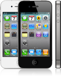 iphone 4 factory unlock with charger. large image 0
