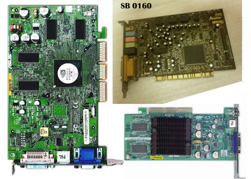 Creative Audigy SB 0160 Asus V9520 Magic very low price large image 0