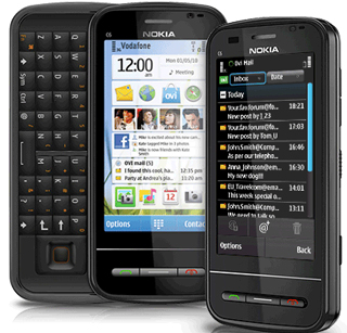 Nokia C6 A stylish Slide New looking set in cheap price large image 1