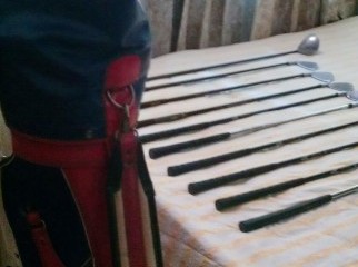 GOLF CLUBS 10 set with iron and putter BAG