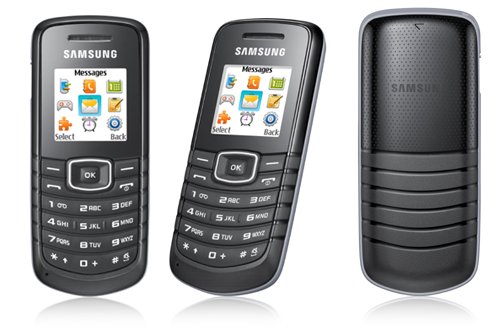 Samsung GT-E1080F red color.call 01763-740 738 large image 0